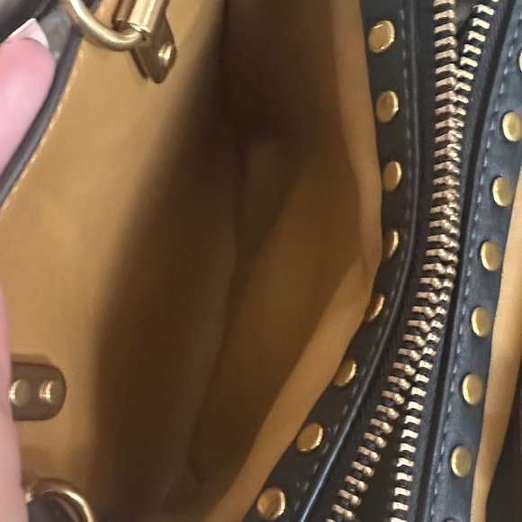 NWT Coach Black Rogue 17 Mini Bag with Gold Accents - Picture 14 of 15